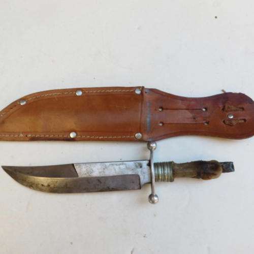 OLD KNIFE - BLADE 130 MM LONG - CARL SCHLIEPER - SOLINGEN - FOR RESTORATION OR AS A COLLECTORS ITEM