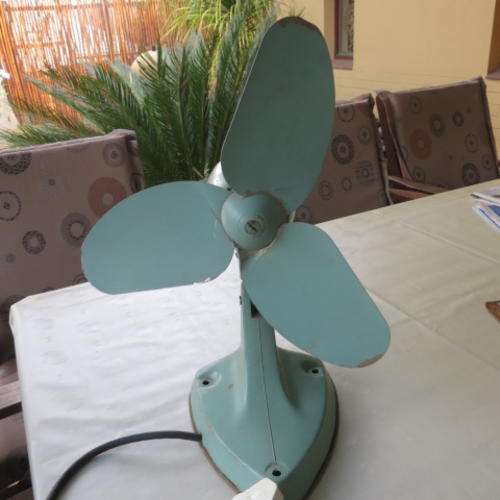WOW!!! - VINTAGE GEC 16" TORPEDO FAN - MODEL B.S. 380 - 1930 - WORKING!!!!