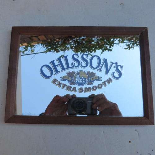 SMALL BAR MIRROR - 250 X 170 MM - OHLSON'S SMOOTH