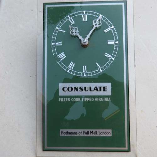 CONSULATE WATCH FACE - 158 X 255 MM - NOT WORKING - AS A DISPLAY OR A COLLECTORS ITEM ONLY!!!