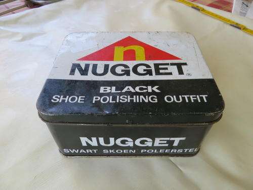 LARGE NUGGET TIN - 150 X 125 MM - 75 MM HIGH