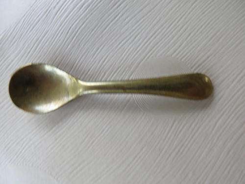 SMALL SALT OR MUSTARD SPOON - 65 MM - CELTIC - ENGLAND