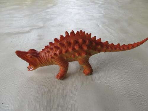HARD PLASTIC DINOSAUR - AS PER SCAN - WILL COMBINE POSTAGE