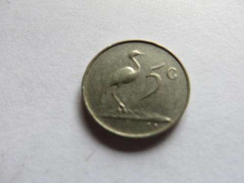 SOUTH AFRICA - FIVE CENT - 1968