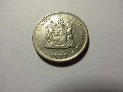 REPUBLIC OF SOUTH AFRICA - 10 CENT 1977 - ENGLISH / AFRIKAANS