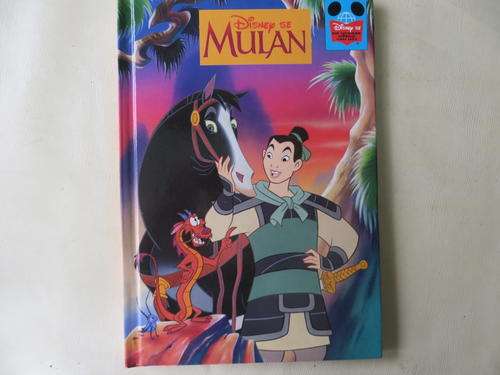 WALT DISNEY - MULAN - GOOD CONDITION, SOME WEAR AND TEAR ON COVER