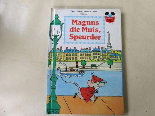 WALT DISNEY - MAGNUS DIE MUIS,SPEURDER - GOOD CONDITION, SOME WEAR AND TEAR ON COVER