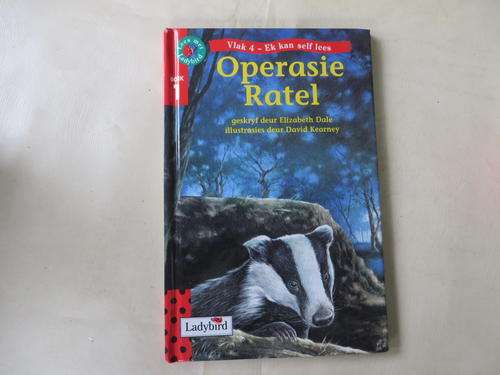 LEES MET LADYBIRD - VLAK 4  - OPERASIE RATEL - GOOD CONDITION, AS PER SCAN