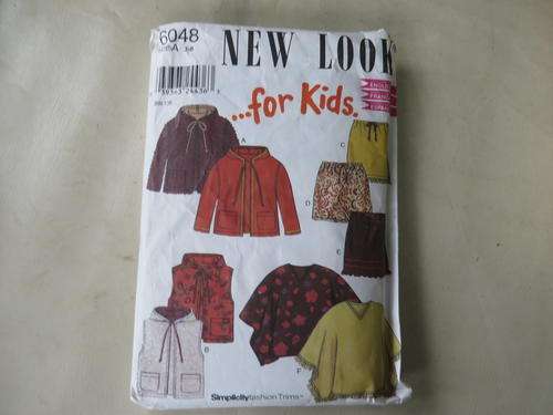 NEW LOOK - PATTERN NO. 6068 - SIZE SIX SIZES IN ONE - A 3-8