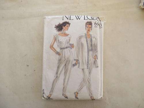 NEW LOOK - PATTERN NO. 6643   - SIZE  8-18