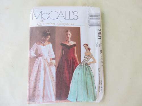 MCCALL'S - PATTERN NO. 3681 - SIZE DD 12-18 - FACTORY FOLDED