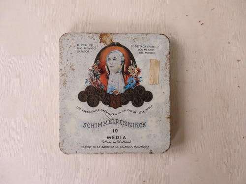 SCHIMMELPFENNIG CIGARETTE TIN - HOLLAND - AS PER SCAN