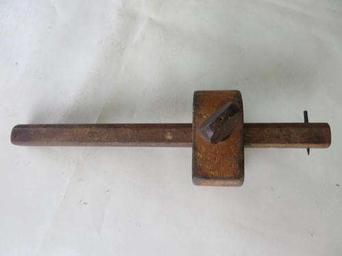 OLD WOOD SCRIBE - 240 MM LONG -  NO MANUFACTURER STATED - AS PER SCAN