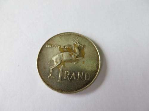1966 ONE RAND SILVER COIN - AS PER SCAN