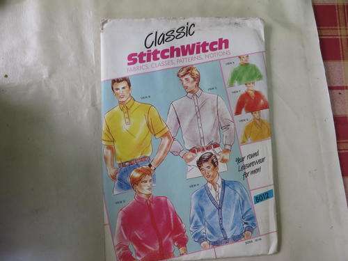 STITCHWITCH - PATTERN NO. BO12 - SIZE 32 - 46 - FACTORY FOLDED - AS PER SCAN