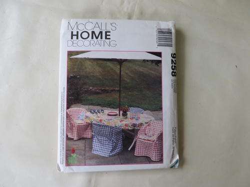 MCCALL'S - PATTERN NO. 9258 - ONE ENVELOPE - FACTORY FOLDED - AS PER SCAN