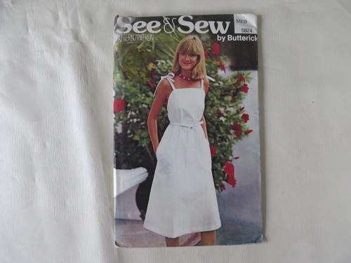 SEE&SEW - PATTERN NO. 5824 - SIZE MEDIUM - FACTORY FOLDED - AS PER SCAN