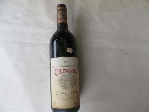 CULEMBORG 1987 CLARET LIGHT - AS PER SCAN - AS A COLLECTORS ITEM ONLY