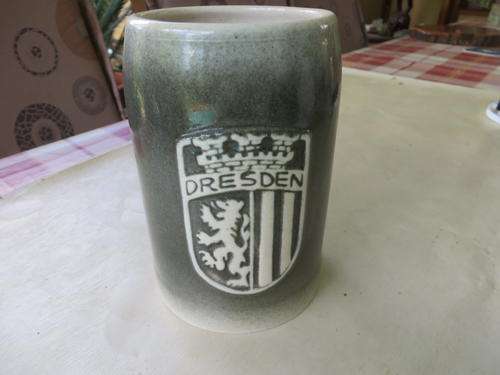 EARTH WARE BEER MUG - DRESDEN - J. FALKENHAN - AS PER SCAN