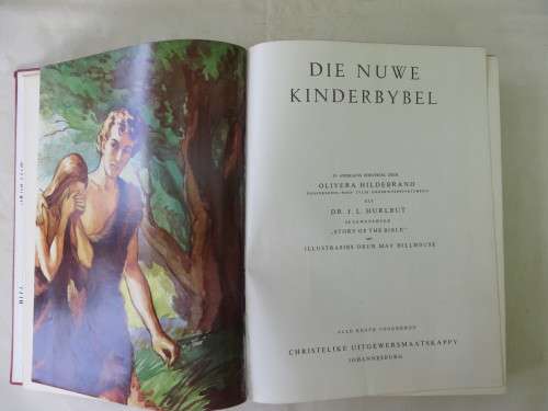 DIE NUWE KINDERBYBEL - O.HILDEBRAND - TWAALFDE DRUK 1965 - AS PER SCAN