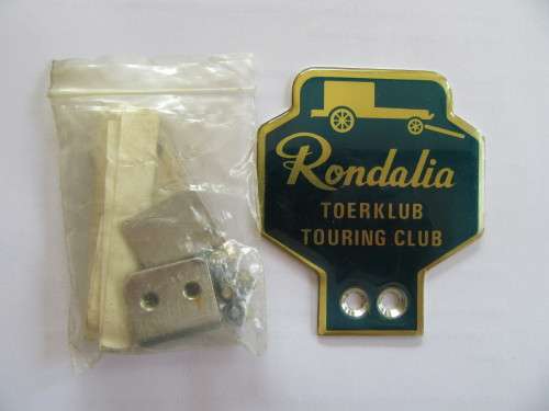 RONDALIA CAR BADGE INCL. ALL THE FITTINGS - AS PER SCAN