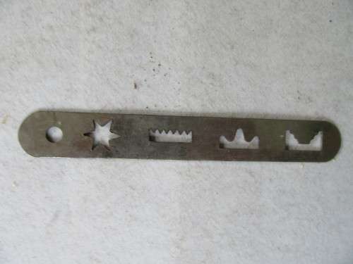 COOKIE ATTACHMENT FOR YOUR MINCER - 170 X 24 MM. - AS PER SCAN
