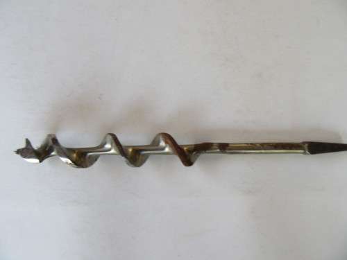 VINTAGE AUGER WOOD DRILL - 16 MM - THE IRWIN BIT - AS PER SCAN