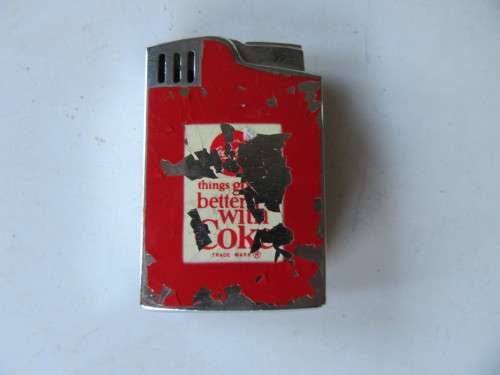 COCA COLA MUSICAL LIGHTER - NOT TESTED - MUSIC IS WORKING - AS PER SCAN