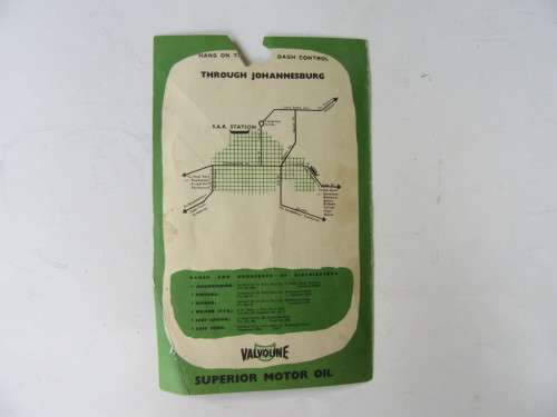 VALVOLINE - HANG ON THE DASH CONTROL - AS PER SCAN