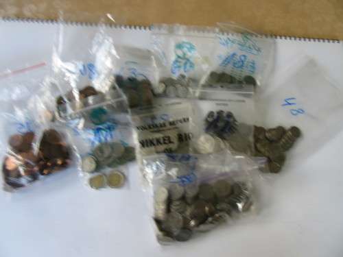 510 VARIOUS SOUTH AFRICAN COINS - AS PER SCAN