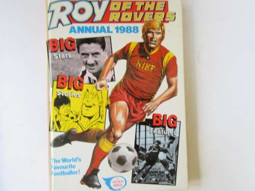 ROY OF THE ROVERS - ANNUAL 1988 - FAIR CONDITION - AS PER SCAN
