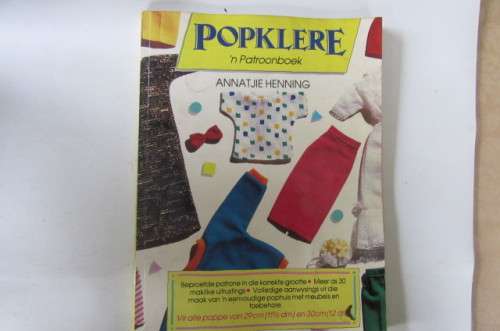 POPKLERE - 'N PATROONBOEK - ANNATJIE HENNING - FIRST EDITION 1989 - AS PER SCAN