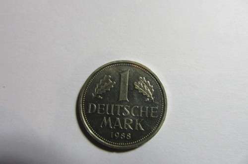 GERMANY - ONE MARK 1988 F   - AS PER SCAN