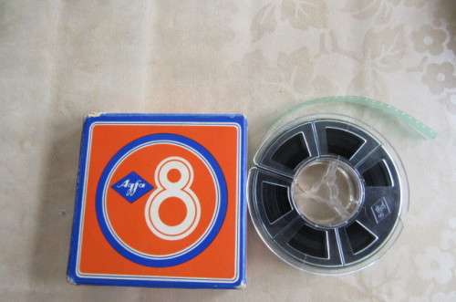 UNCHECKED 8MM AGFA MOVIE SPULE - AS PER SCAN - WILL COMBINE POSTAGE