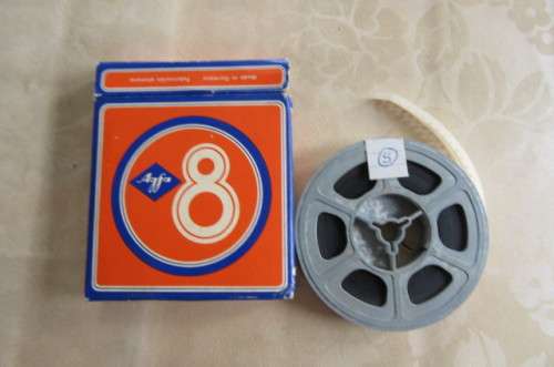 UNCHECKED 8MM AGFA MOVIE SPULE - 1963 - AS PER SCAN - WILL COMBINE POSTAGE