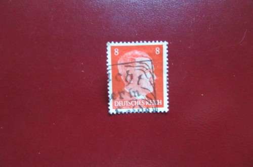 STAMP DEUTSCHES REICH - ADOLF HITLER 8 PFG - AS PER SCAN