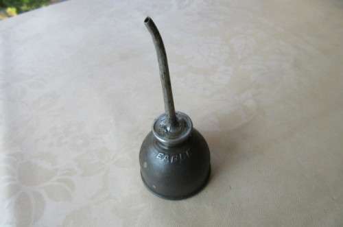 VINTAGE EAGLE OIL CAN - 45 MM DIAM. - 150 MM HIGH - AS PER SCAN