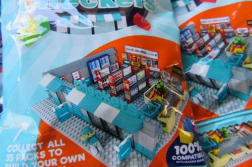BUILD YOUR CHECKERS LITTLE SHOP - 25 SEALED PACKETS - 1 OPENED - AS PER SCAN