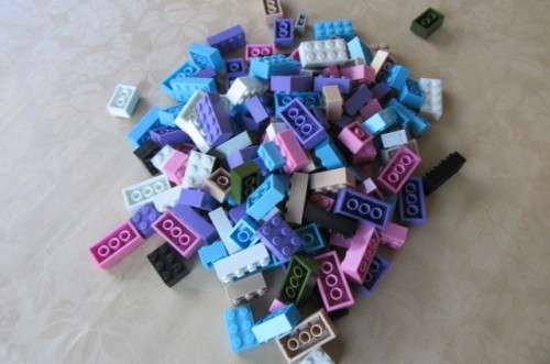 150 VARIOUS BUILDING BLOCKS - DO FIT ON LEGO - AS PER SCAN - WILL COMBINE POSTAGE- BID PER ITEM