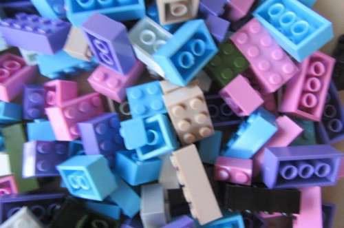 150 VARIOUS BUILDING BLOCKS - DO FIT ON LEGO - AS PER SCAN - WILL COMBINE POSTAGE- BID PER ITEM