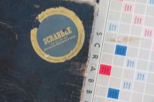 COMPLETE SCRABBLE GAME WITH WOODEN TILES - FOR PRODUCTION AND MARKETING COMPANY