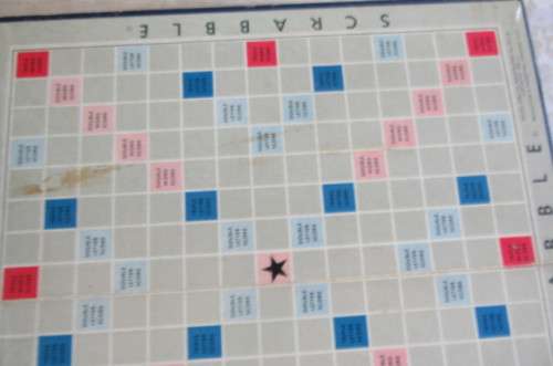 COMPLETE SCRABBLE GAME WITH WOODEN TILES - FOR PRODUCTION AND MARKETING COMPANY