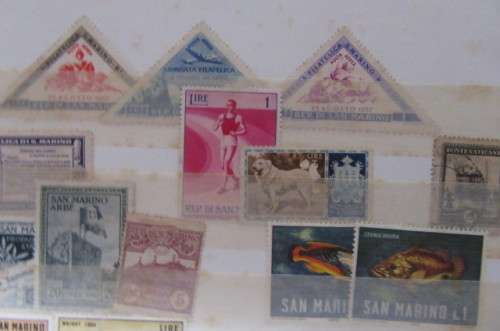 15 STAMPS SAN MARINO