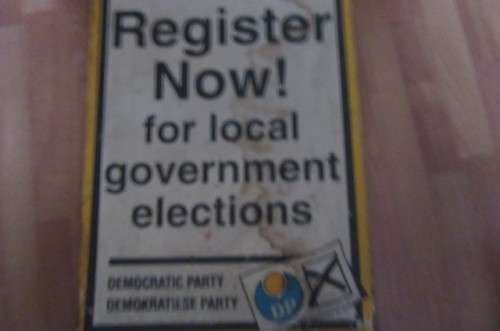 OLD ELECTION POSTER - AS PER SCAN