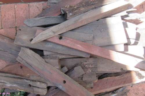 FOR THE SERIOUS WOODWORKER - 70 OFFCUTS FROM RAILWAY SLEEPERS - BID PER ITEM