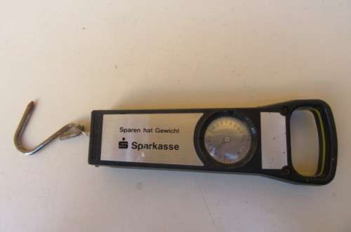 SCALE UP TO 20 KG. PROMOTIONAL ITEM FROM A GERMAN BANK