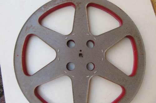 OLD MOVIE REEL - 350 MM DIAM. - AS PER SCAN
