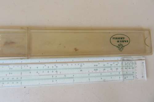 FABER CASTEL SLIDE RULE - AS PER SCAN
