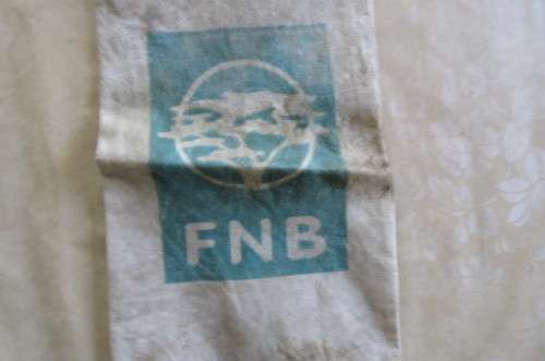 OLD FNB MONEY BAG - AS PER SCAN