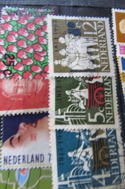 START WITH YOUR OWN INTERNATIONAL STAMP COLLECTION - 73 STAMPS - 4 COUNTRIES